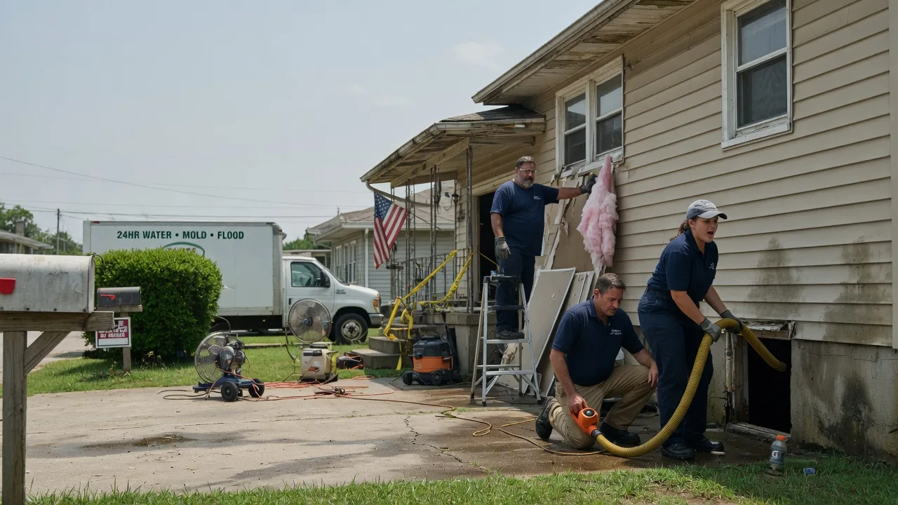 Water Damage Repair in Sorento, IL near me